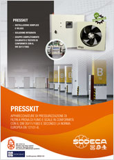 APPARECCHIATURE DI PRESSURIZZAZIONE DI FILTRI A PROVA DI FUMO E SCALE